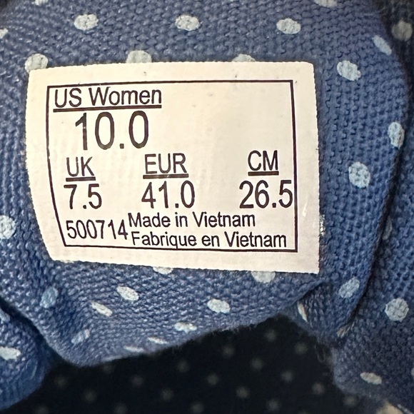 Vans, seafoam green/blue lace up sneakers, women’s size 10 - Picture 7 of 7